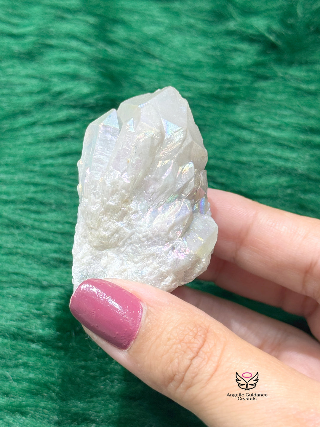 Angel Aura Quartz Cluster Small 1