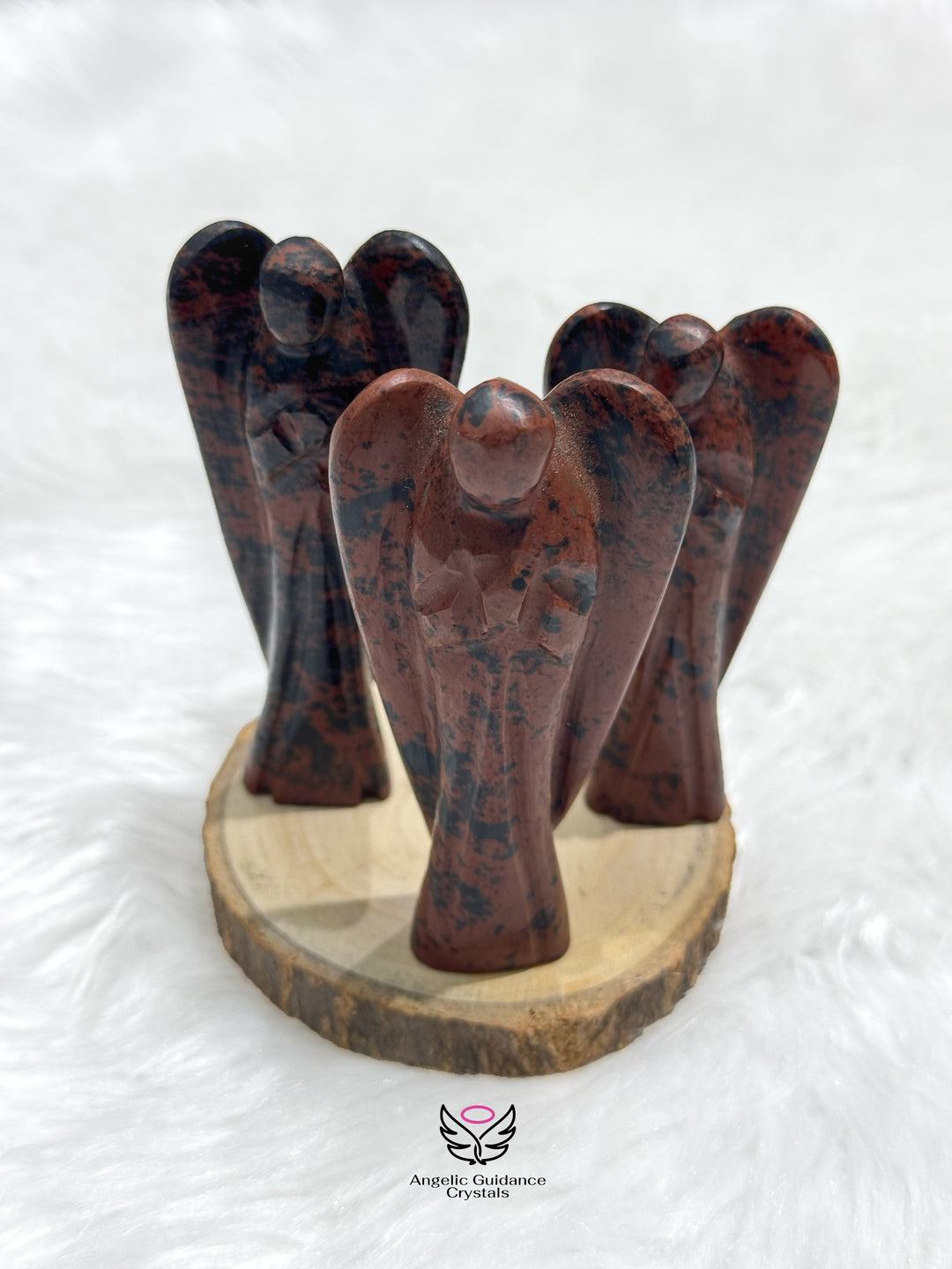 Mahogany Obsidian Angel 3inch