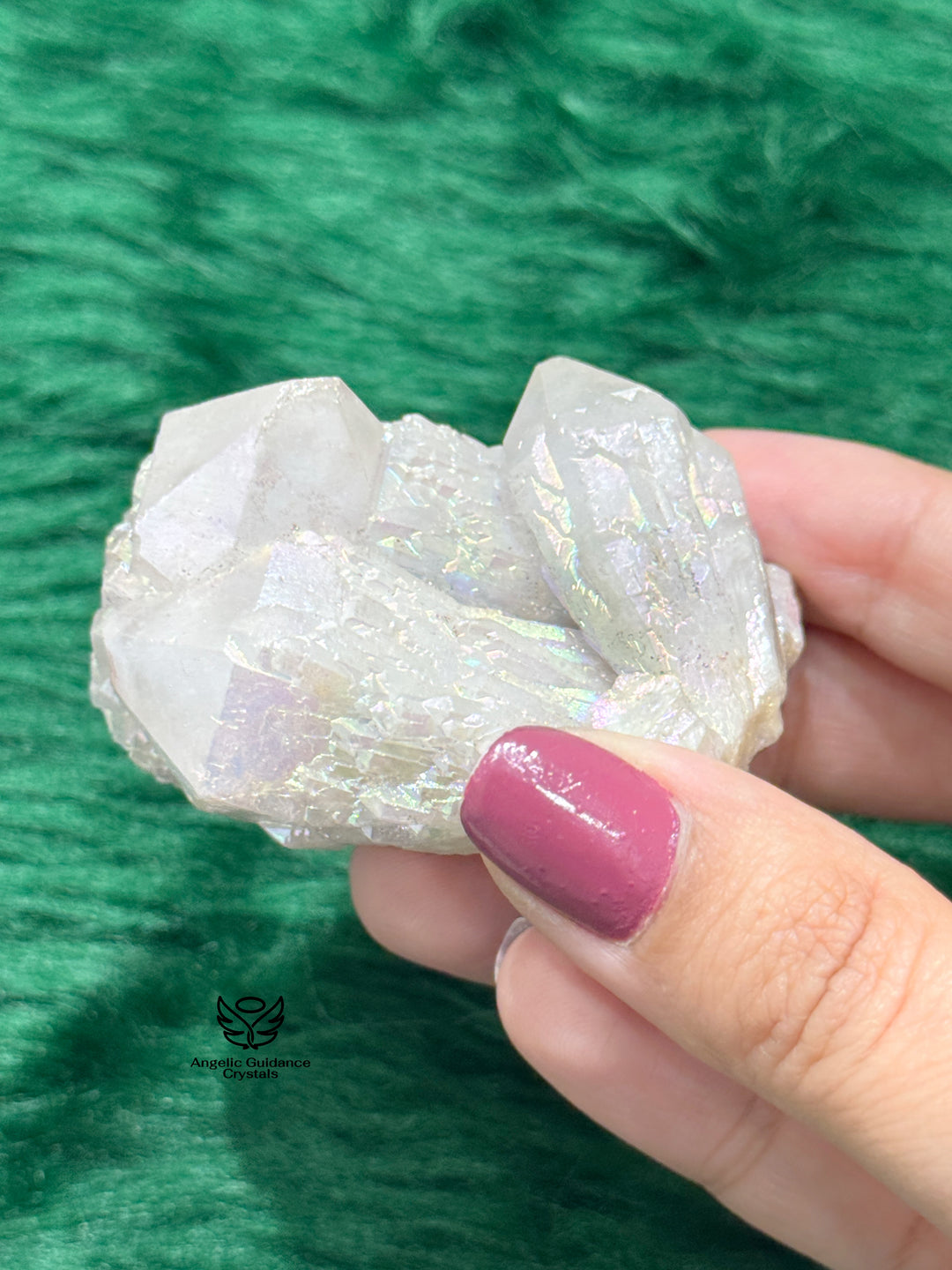 Angel Aura Quartz Cluster Small 3