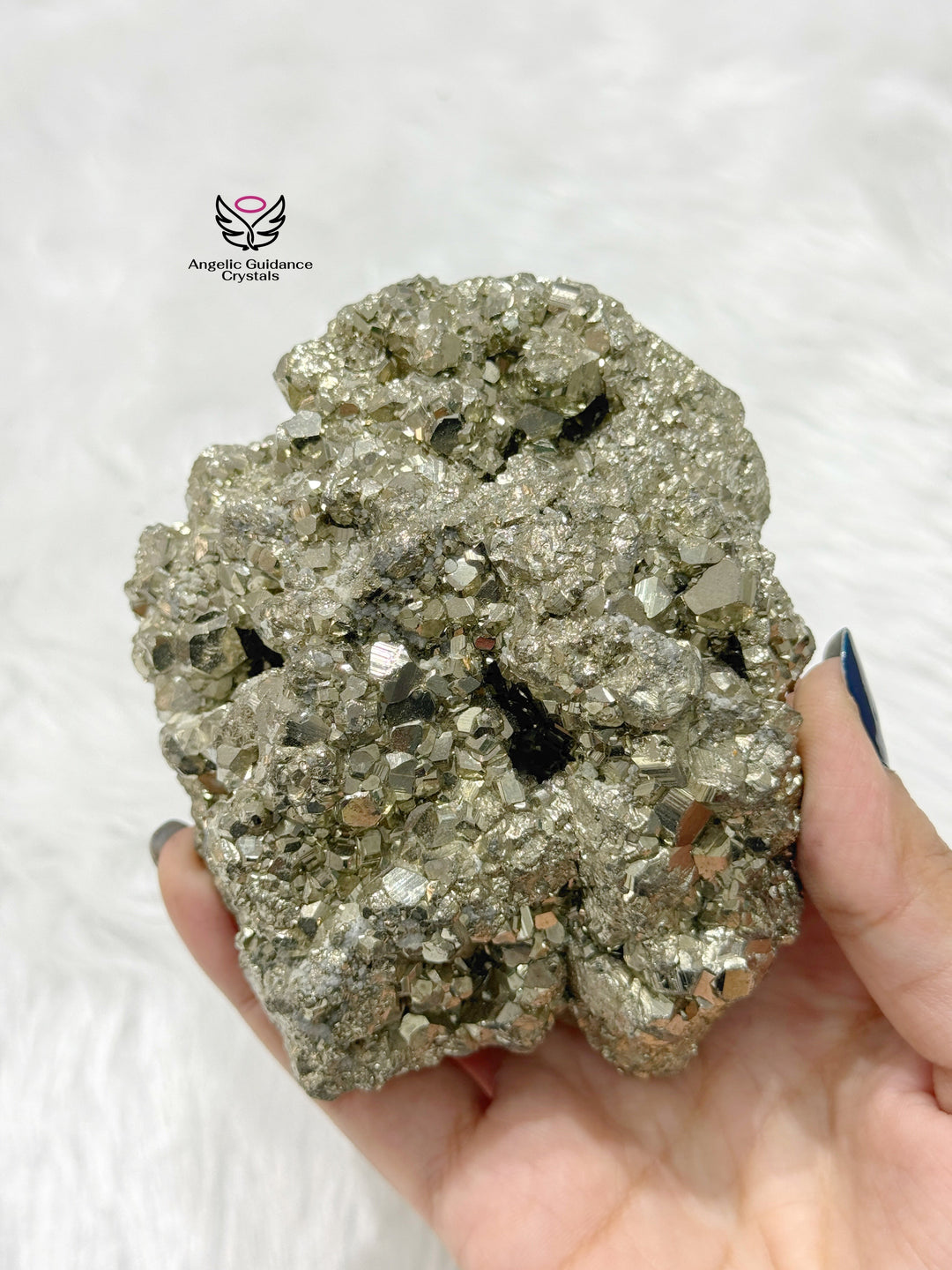 Pyrite Cluster Large 4 Aaa