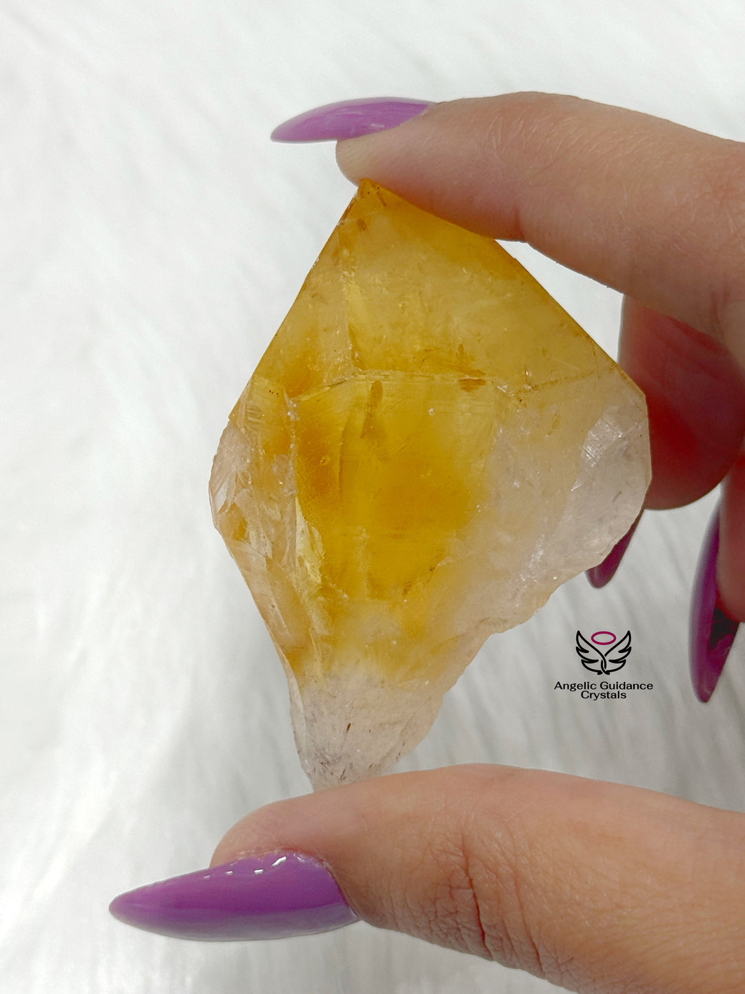 Citrine Raw Point Medium