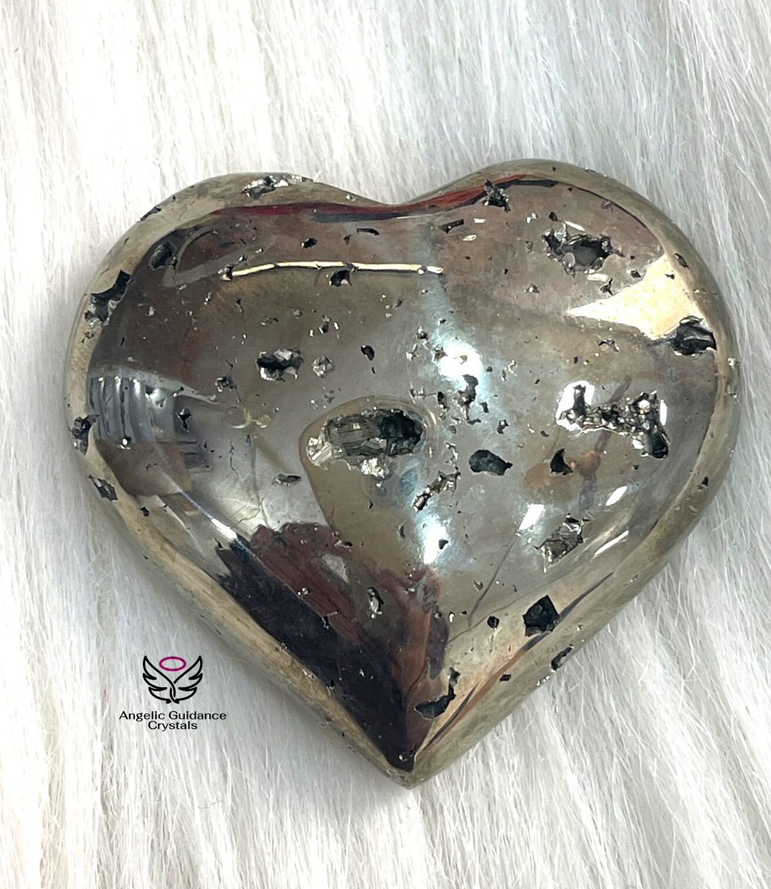 Pyrite Heart Cluster 7 Aaa