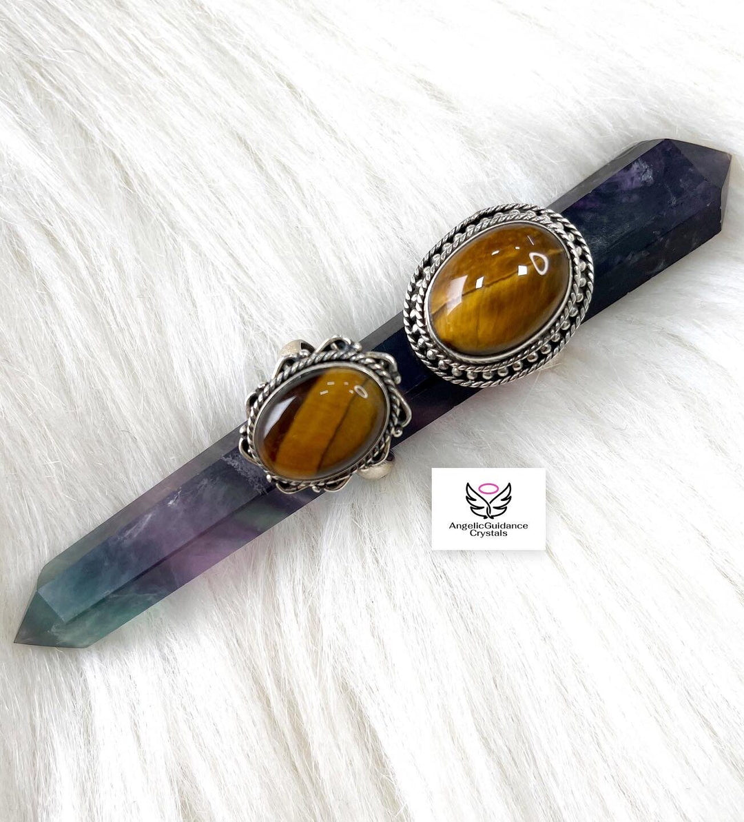 Tigers Eye Silver Ring