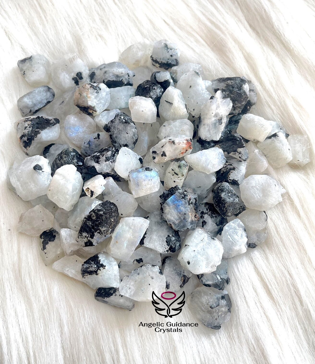 Rainbow Moonstone Raw Stone Xsmall