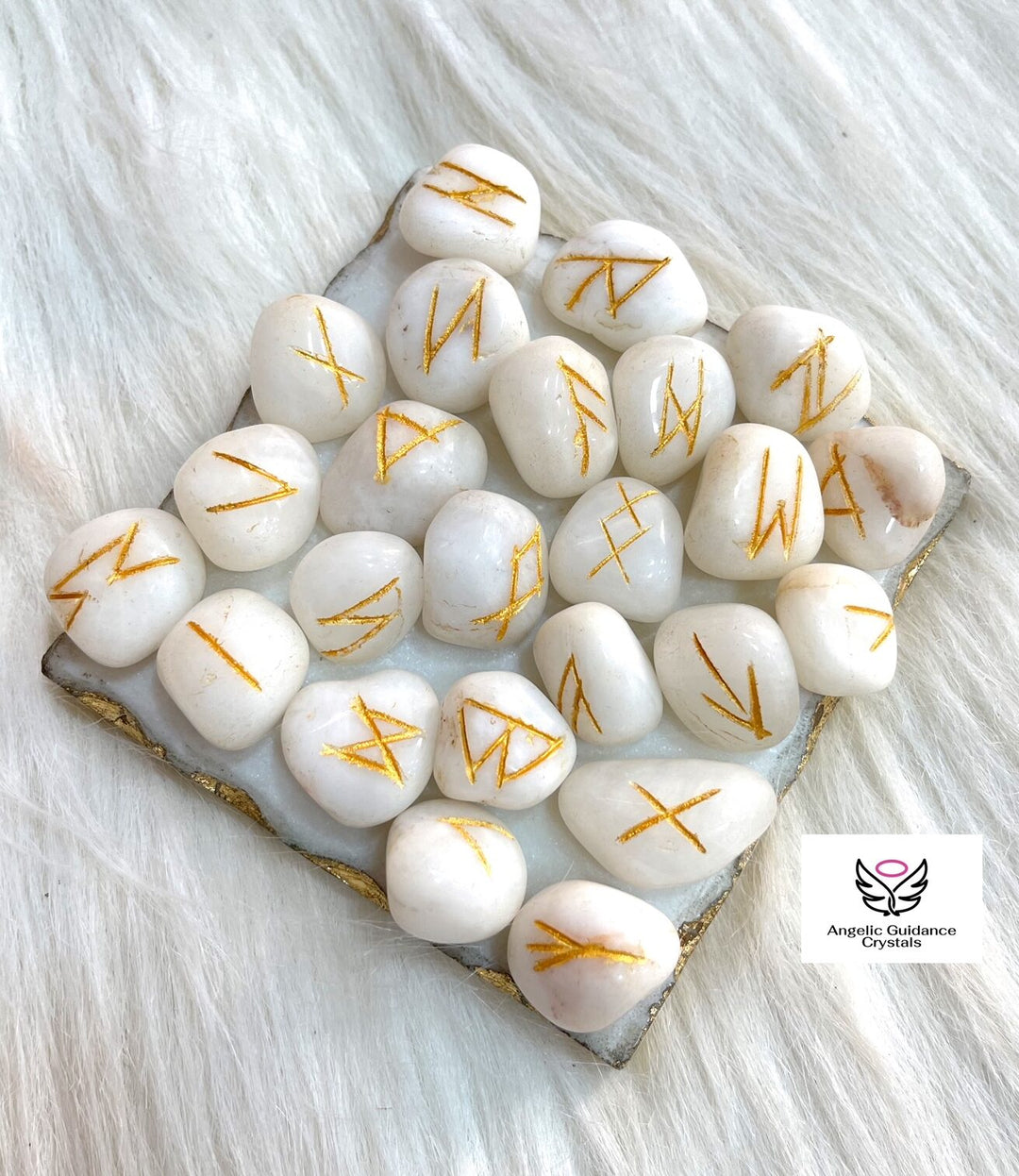 White Onyx Runes Set