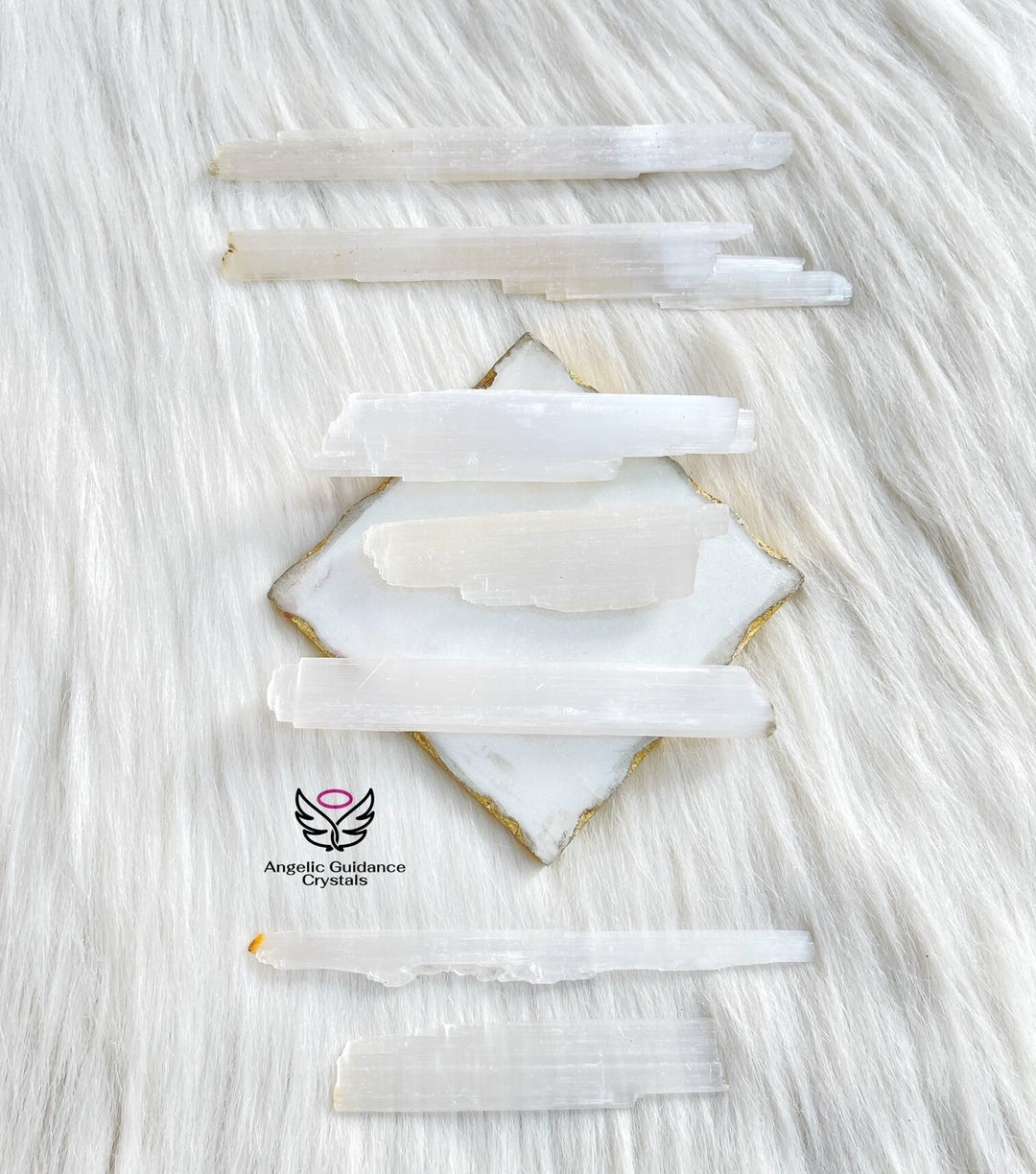 Selenite Raw Stone Medium