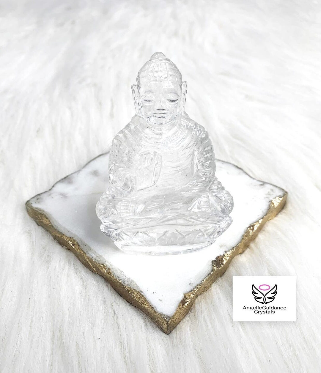 Clear Quartz Buddha
