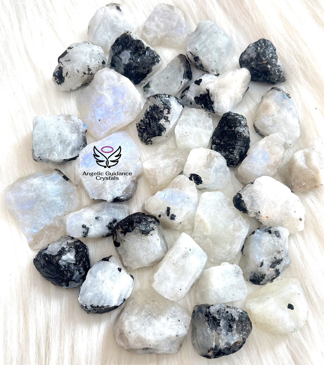 Rainbow Moonstone Raw Stone Small