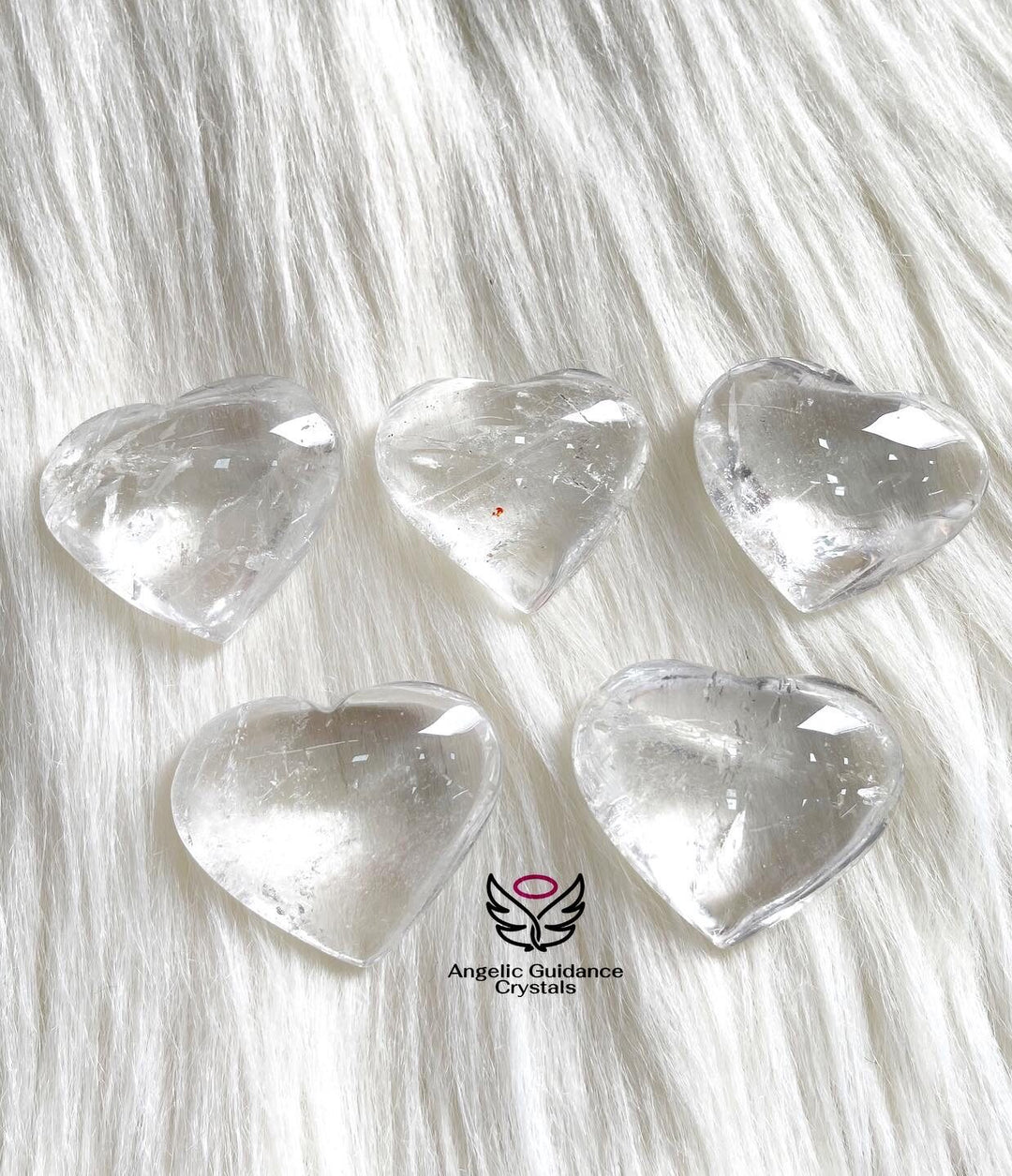 Clear Quartz Heart Medium/Large