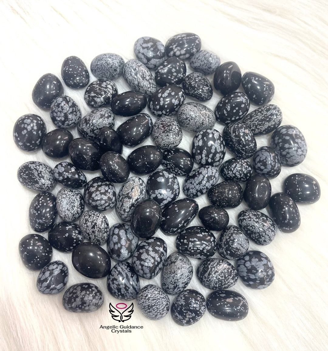Snowflake Obsidian Tumble