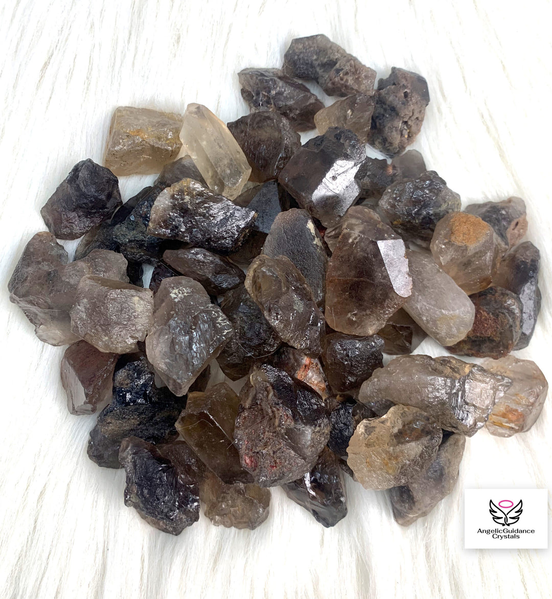 Smoky Quartz Raw Stone Medium