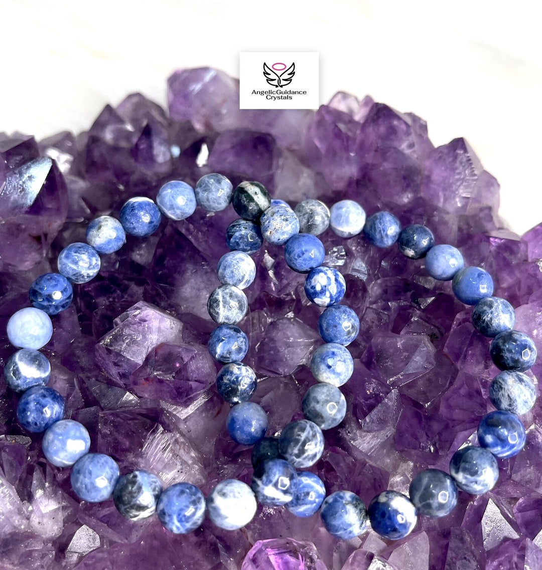 Sodalite Faceted Bracelet 8mm