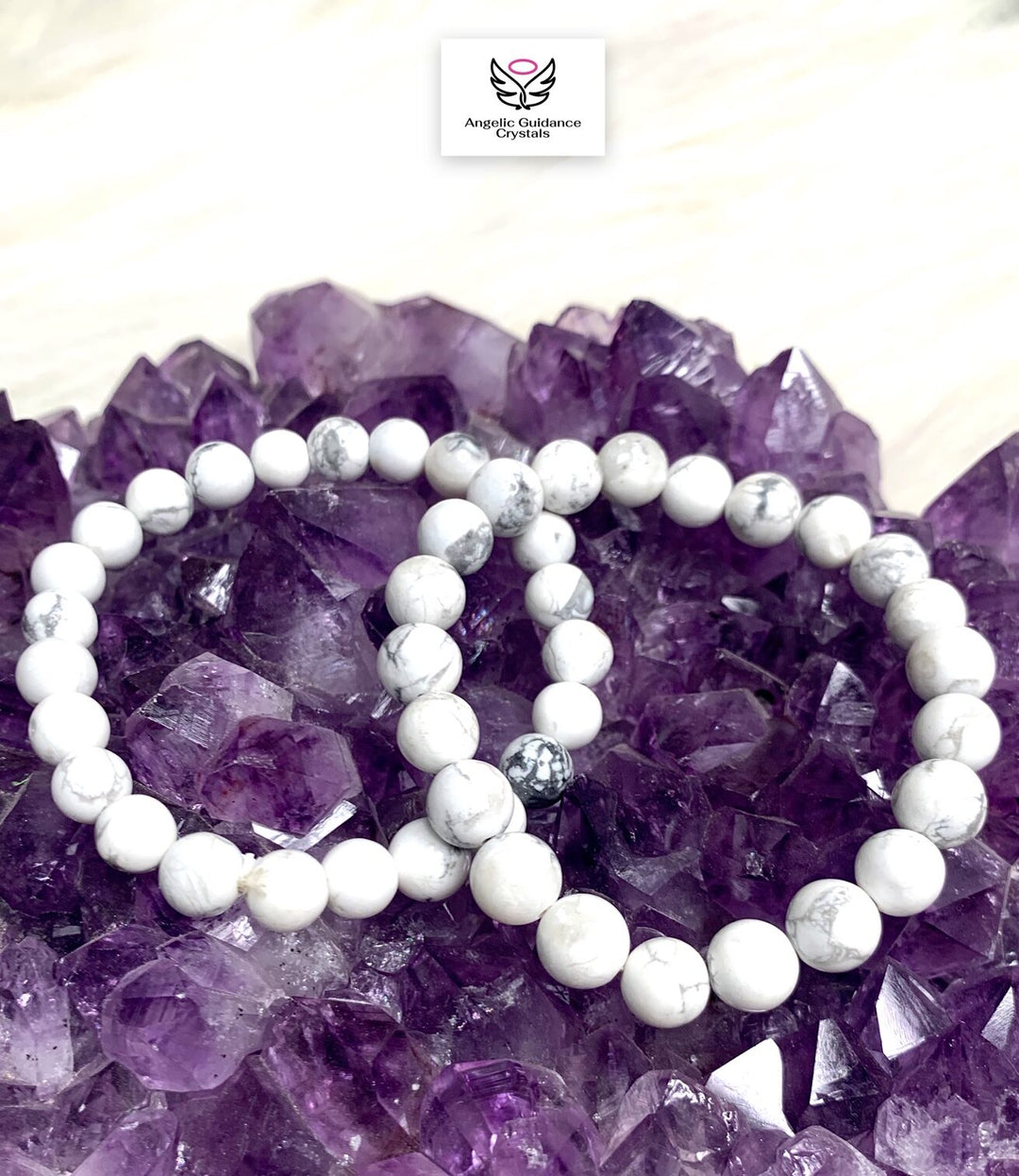 Howlite Bracelet 8mm