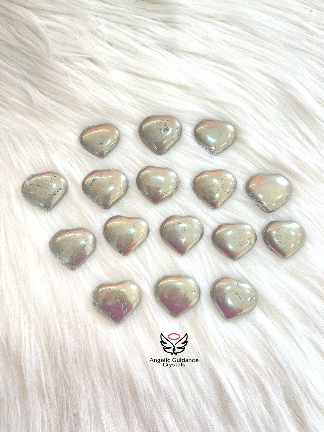 Pyrite Natural Heart Small