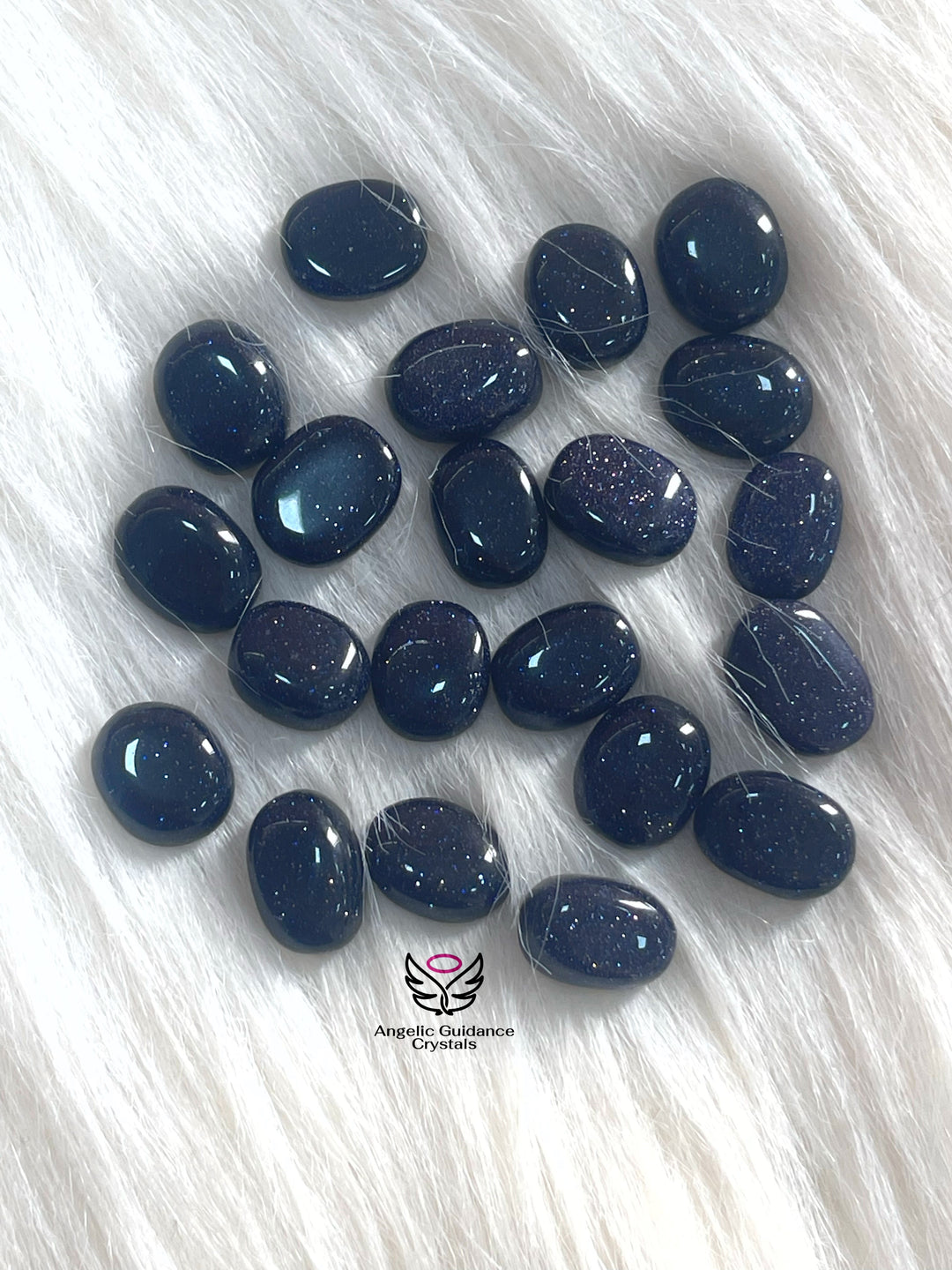 Blue Goldstone Baby Tumble
