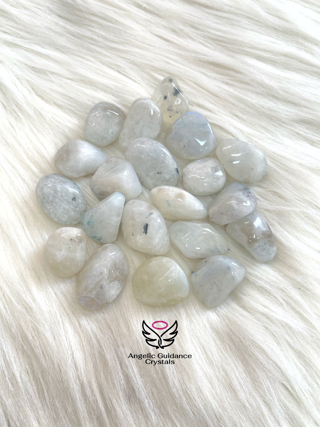 Rainbow Moonstone Tumble Medium