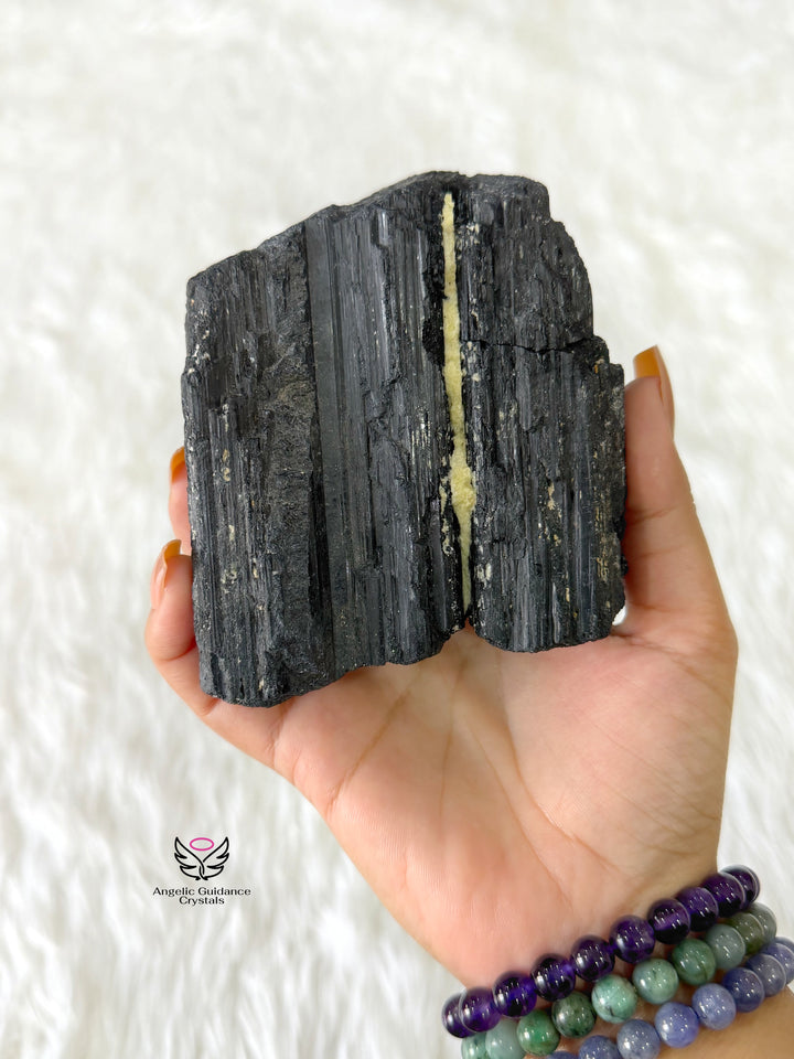 Black Tourmaline Raw Stone XLarge 9