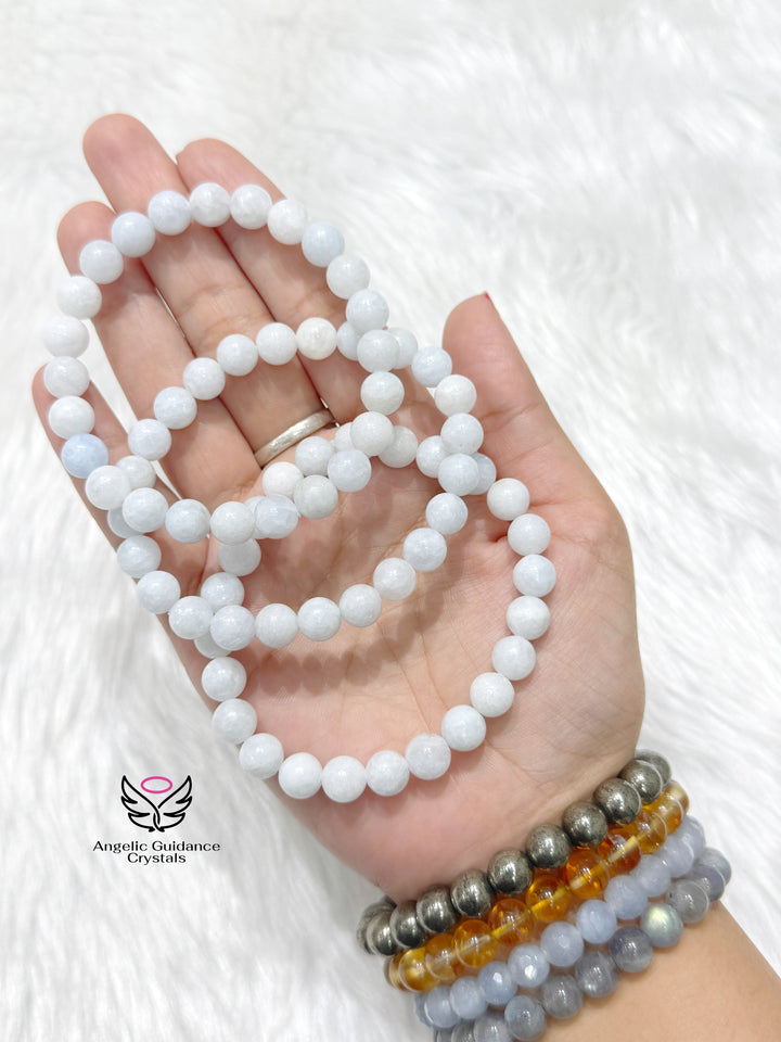 Celestite Bracelet 8mm