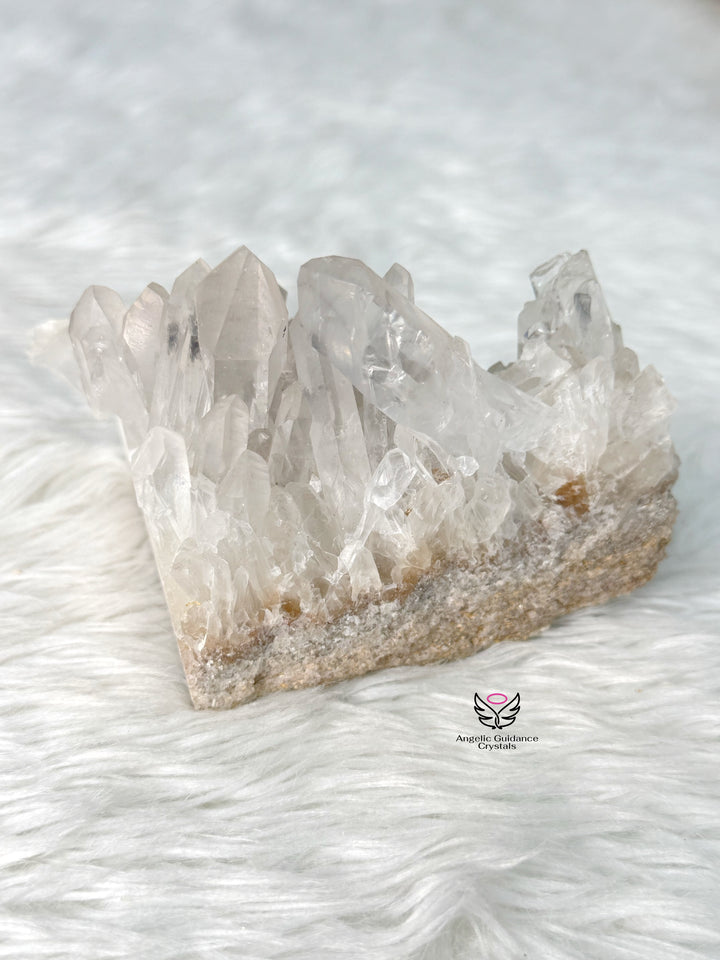 Clear Quartz Lemurian Cluster 8