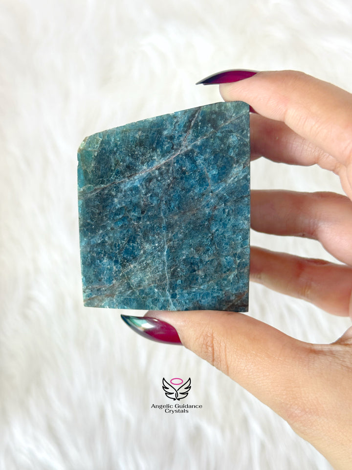 Blue Apatite Freeform Large