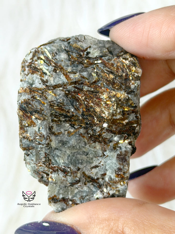 Astrophyllite Raw Stone For Transformation &amp; Growth Lot 1