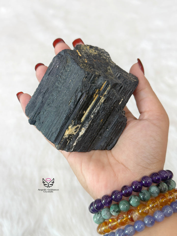 Black Tourmaline Raw Stone XLarge 2