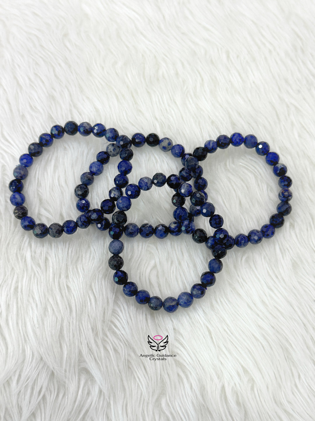 Sodalite Faceted Bracelet 8mm Aaa