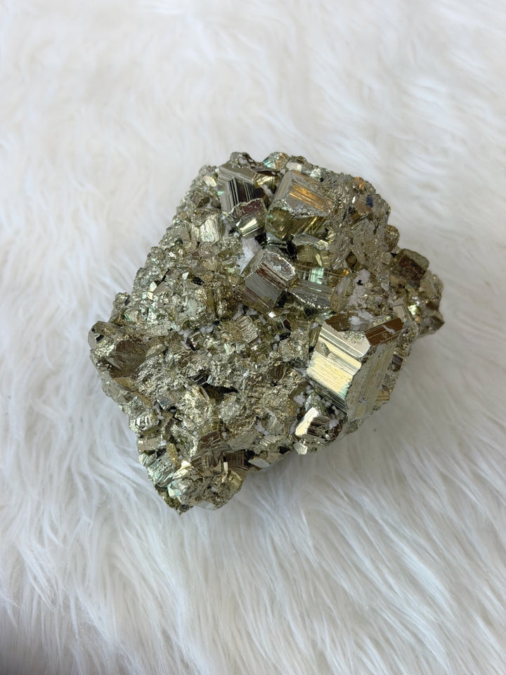 Pyrite Cubic Cluster 18