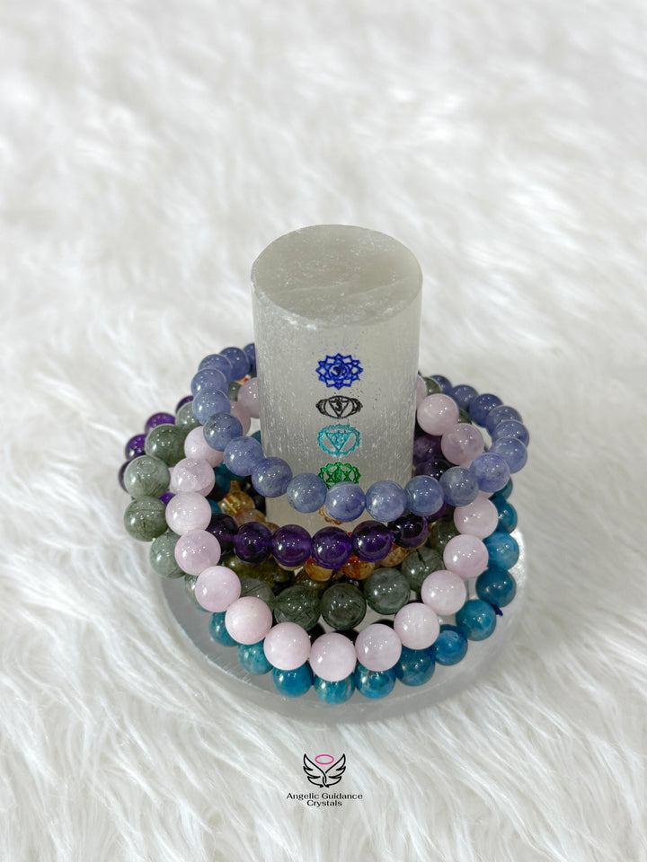 Selenite Bracelets Holder Medium