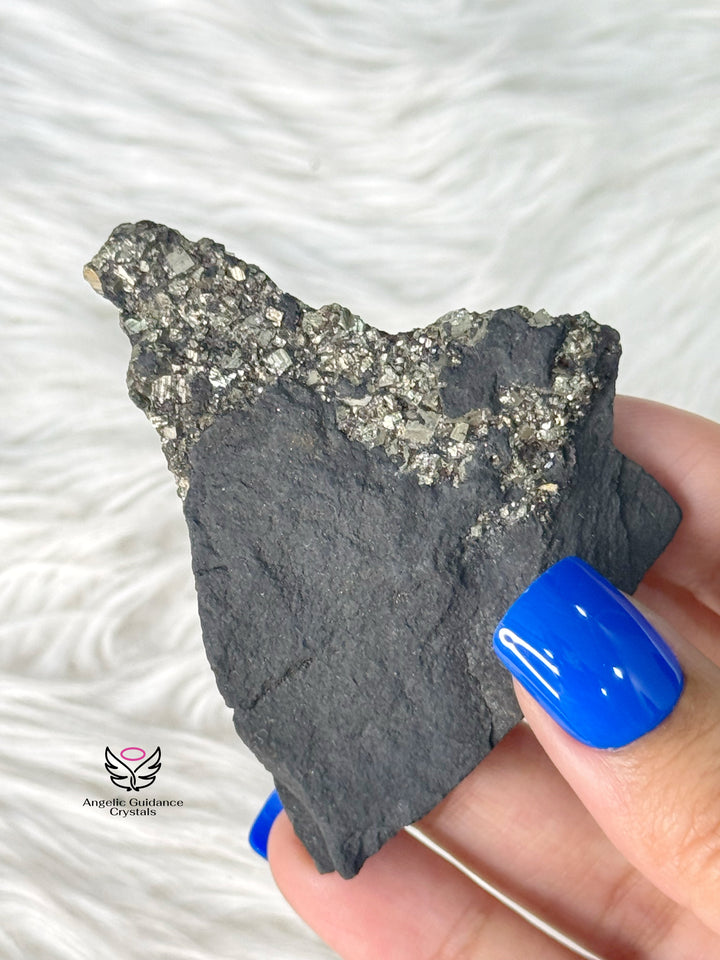 Shungite With Pyrite Rawstone Medium