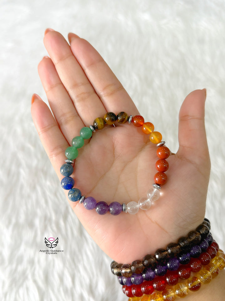 Seven Chakra Bracelet 8mm
