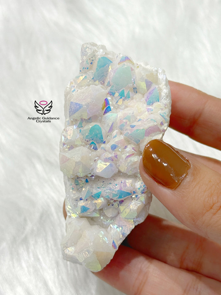 Angel Aura Quartz Cluster AAA 2