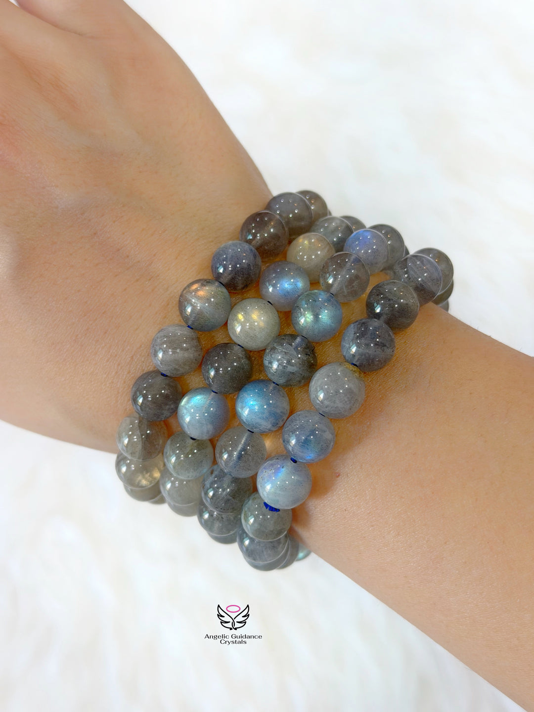 Labradorite Bracelet 10 mm Aaa