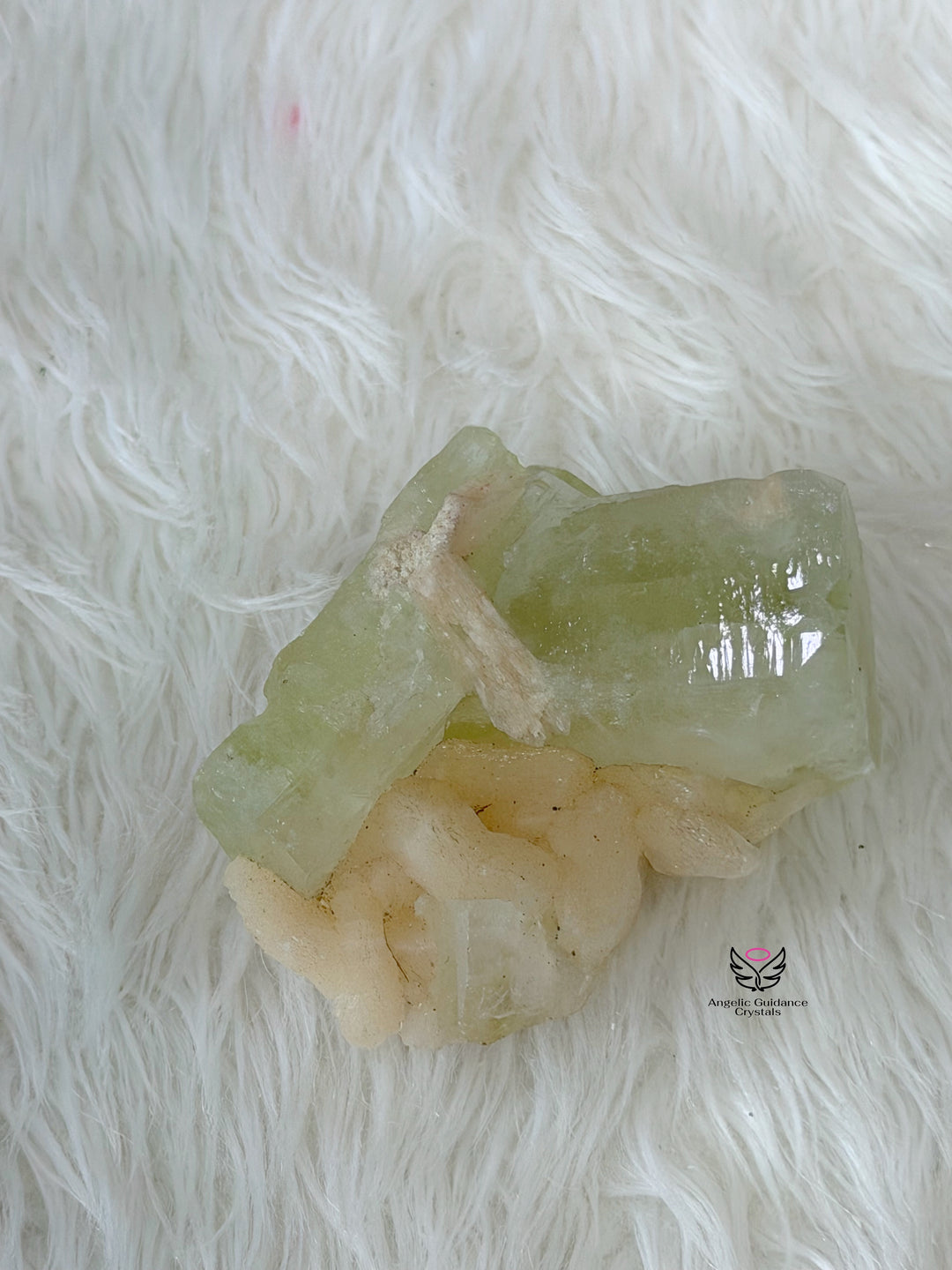 Green Apophyllite Cluster 