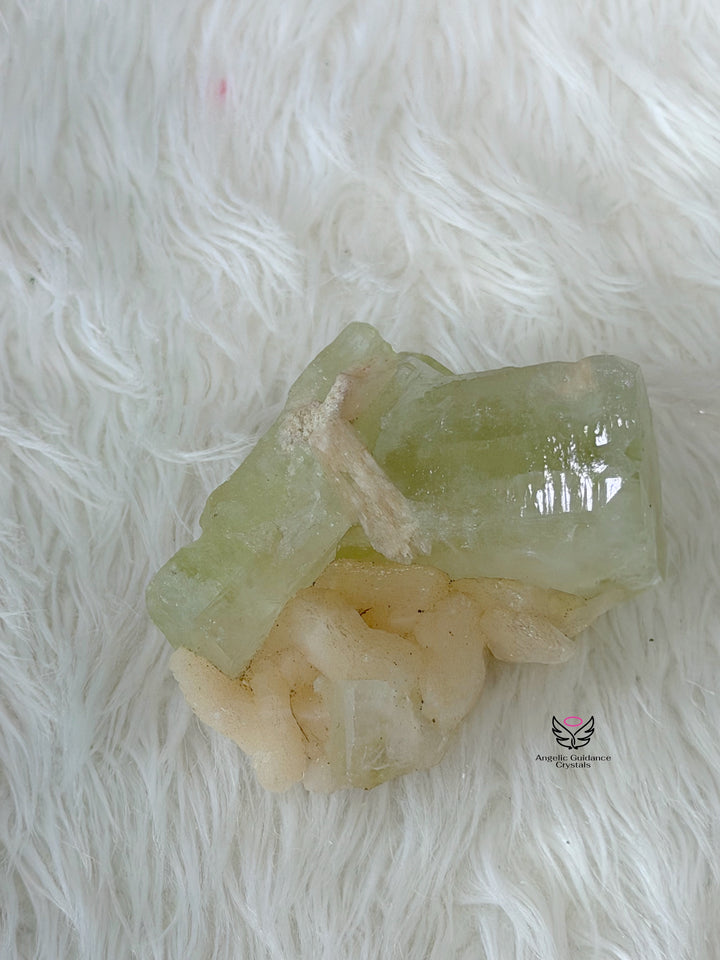 Green Apophyllite Cluster 