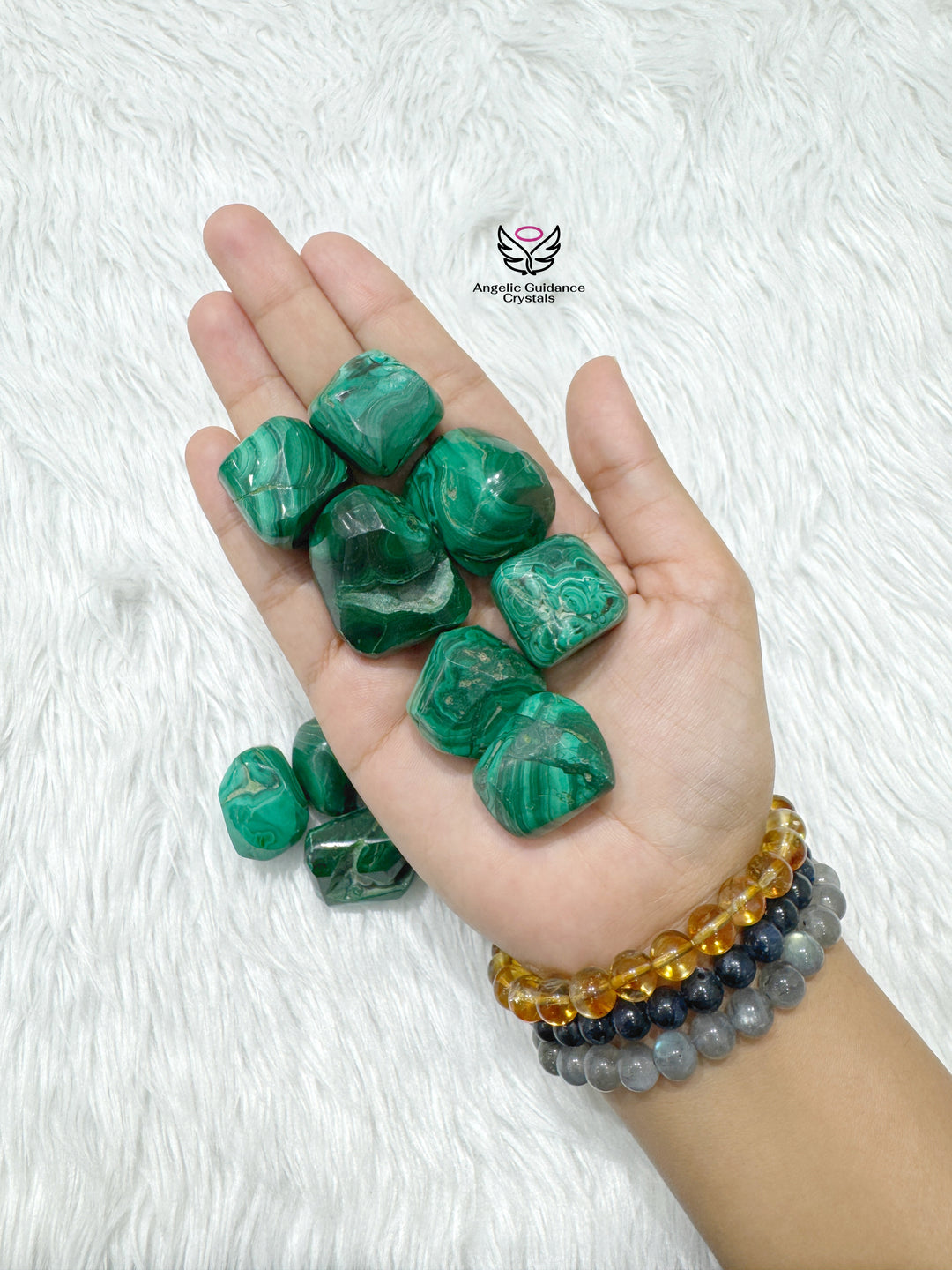 Malachite Tumble Medium