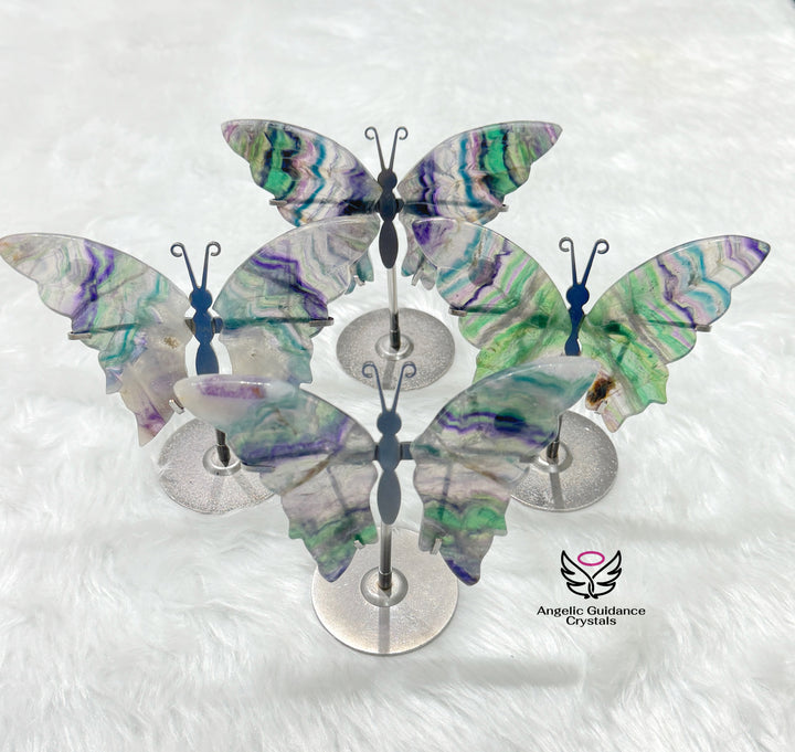 Rainbow Fluorite Butterfly