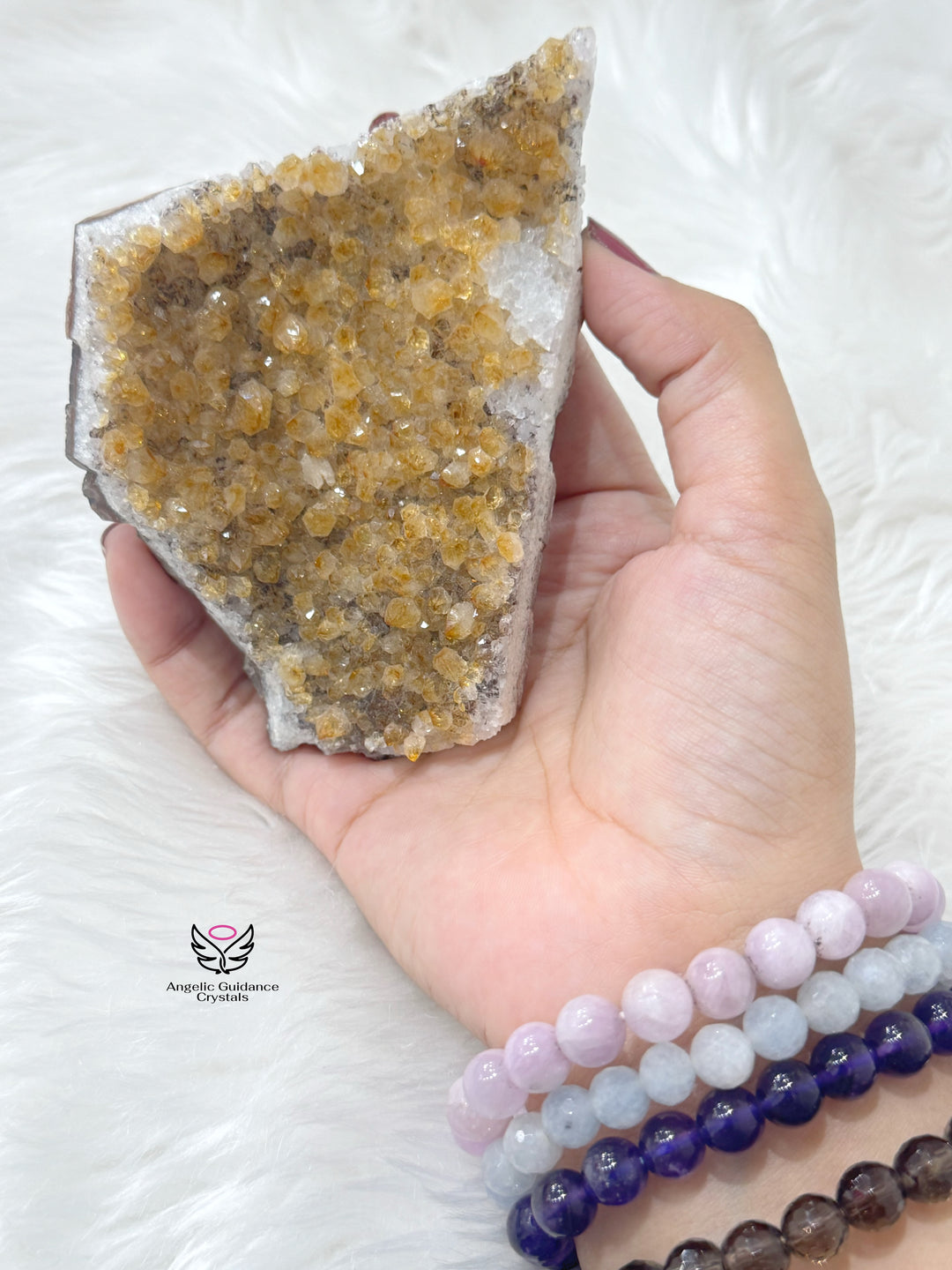 Citrine Cluster Medium