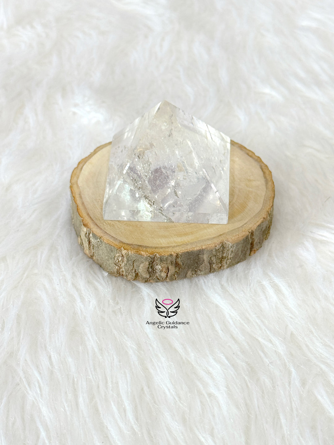 Clear Quartz Pyramid Small