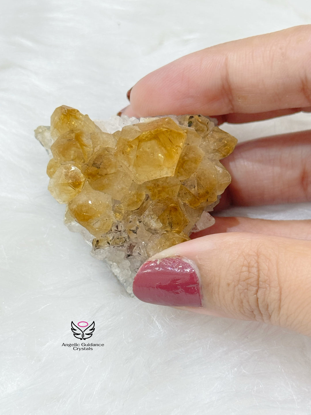 Citrine Cluster Small