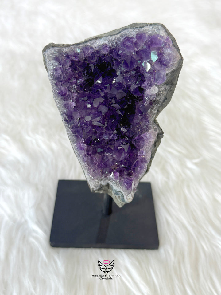 Amethyst Cluster Stand 3