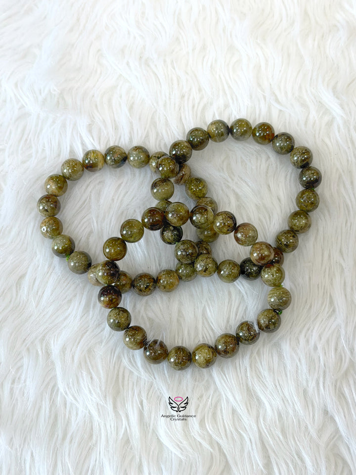 Peridot Abundance Bracelet 10mm