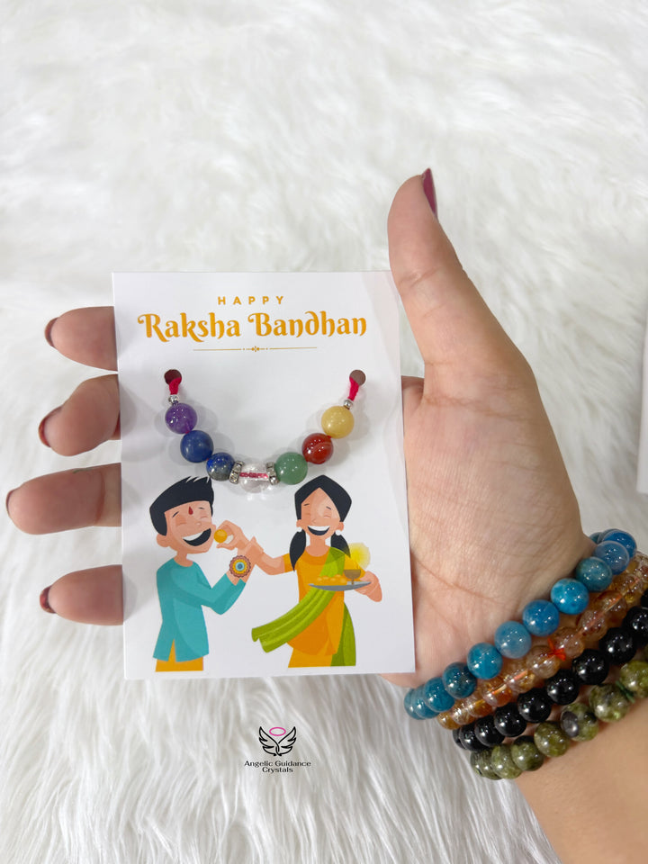 Seven Chakra Charms Rakhi