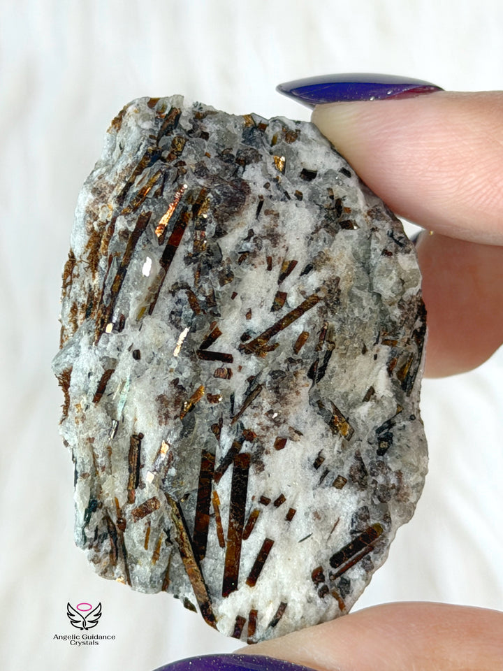 Astrophyllite Raw Stone For Transformation &amp; Growth Lot 1