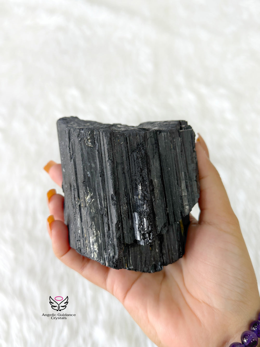 Black Tourmaline Raw Stone XLarge 9