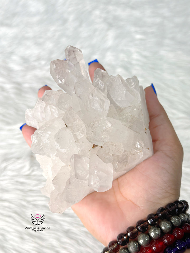 Clear Quartz Lemurian Cluster 11