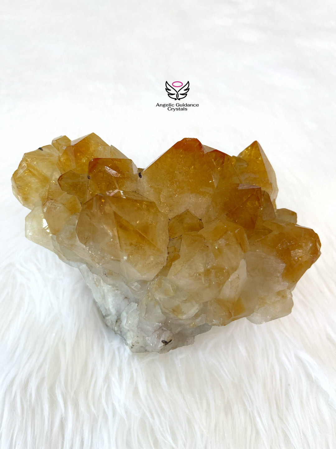 Citrine Cluster Large 1