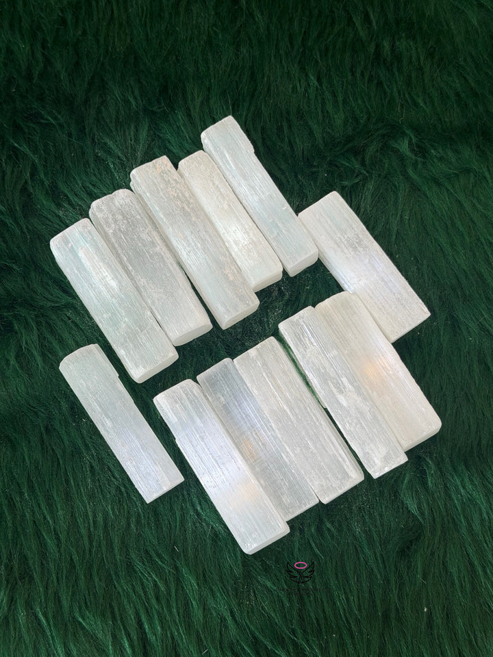 Selenite Raw Slab Medium