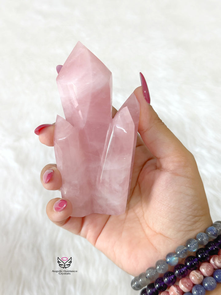 Rose Quartz Multi Tower 