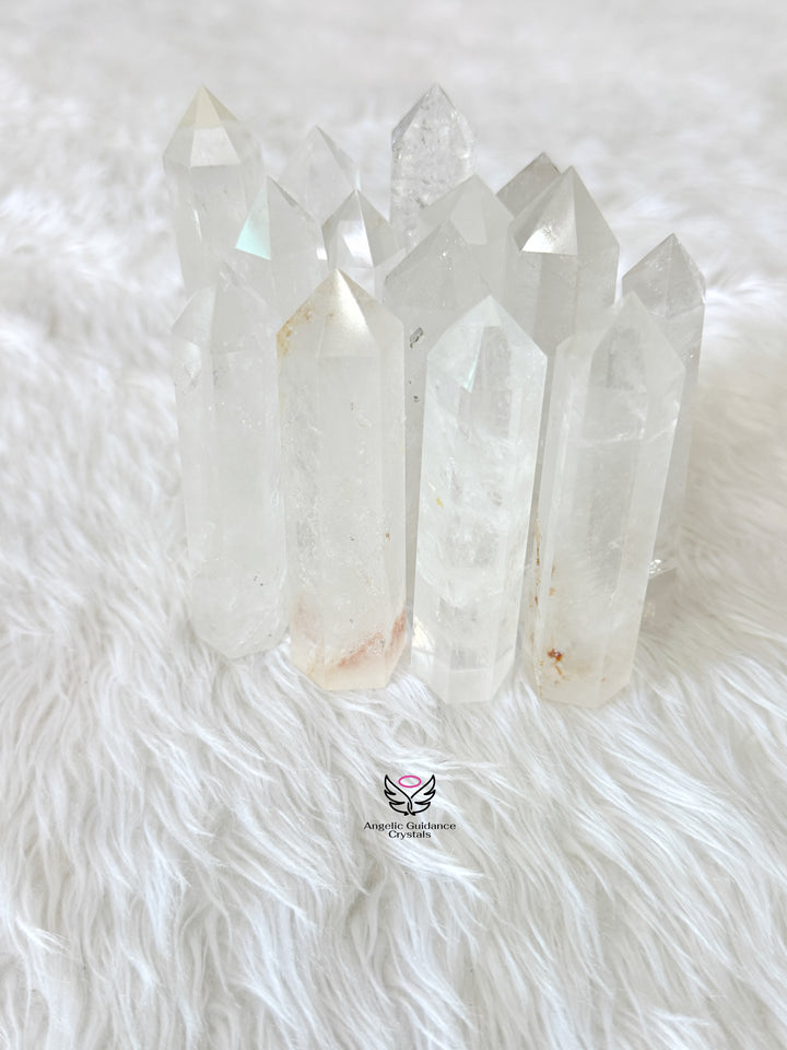 Clear Quartz Tower Large